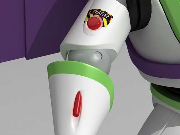 buzz lightyear woody rigged characters 3d model - Buzz & Woody rigged by fabelar